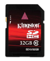Kingston 32GB SDHC Card (SD10/32GB)